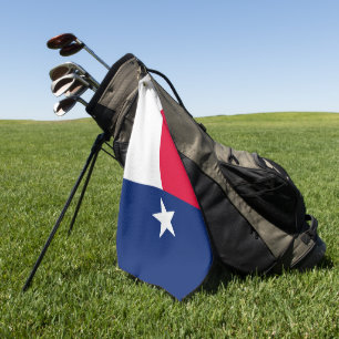 Serviette De Golf Drapeau d'état du Texas