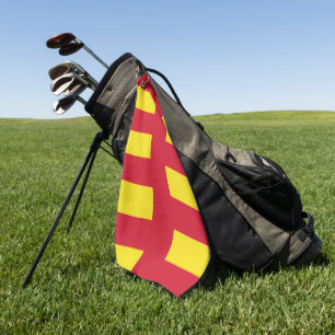 Serviette De Golf drapeau du comté de Northumberland