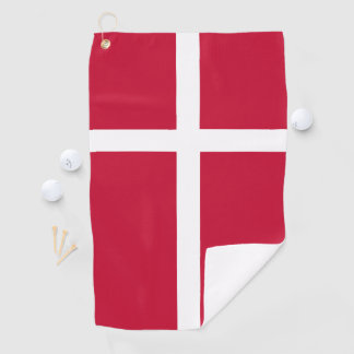 Serviette De Golf Drapeau du Danemark