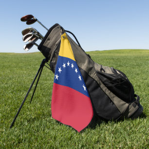 Serviette De Golf Drapeau du Venezuela