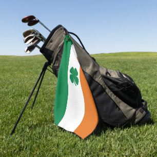 Serviette De Golf Drapeau irlandais Patriotique Irlande Drapeau Luck