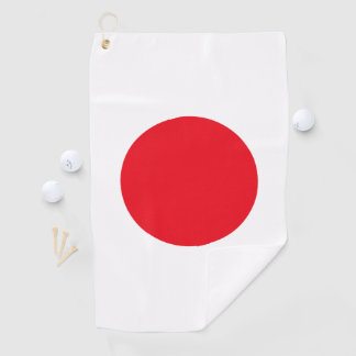 Serviette De Golf Drapeau japonais