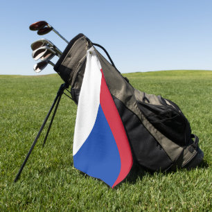 Serviette De Golf Drapeau République tchèque