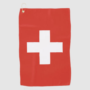 Serviette De Golf Drapeau suisse