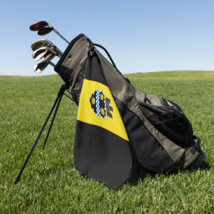 Serviette De Golf Drapeau urbain de Pittsburgh (Pennsylvanie)