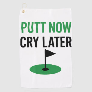 Serviette de golf drôle personnalisée pour petit a