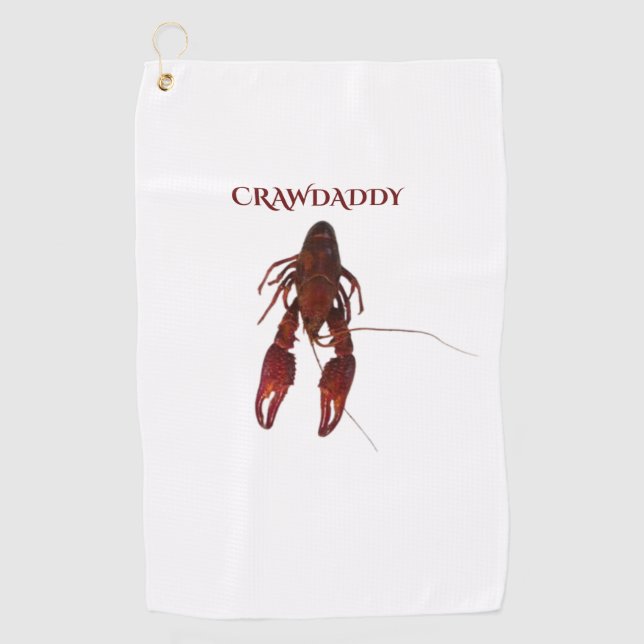 Serviette De Golf Écrevisse (Devant)