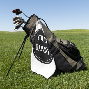 Serviette De Golf élégant, moderne, raffiné et éditable.
