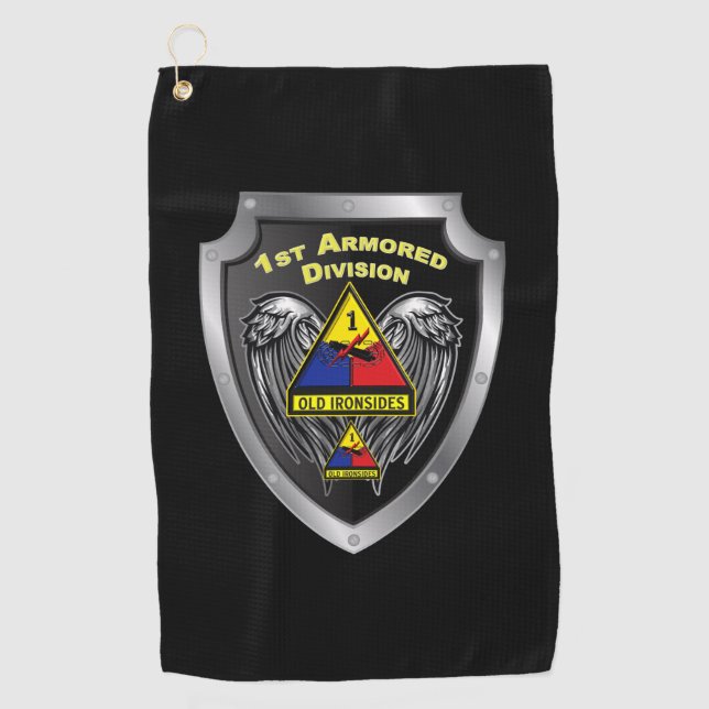 Serviette De Golf Élite 1re division blindée "Vieux côtés" (Devant)
