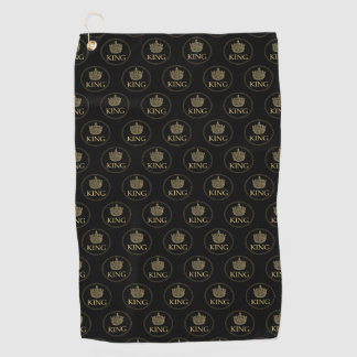 Serviette De Golf Emblème royal du roi et de la Couronne (nouvelle v