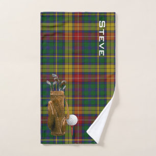 Serviette de golf en plastique Buchanan Tartan