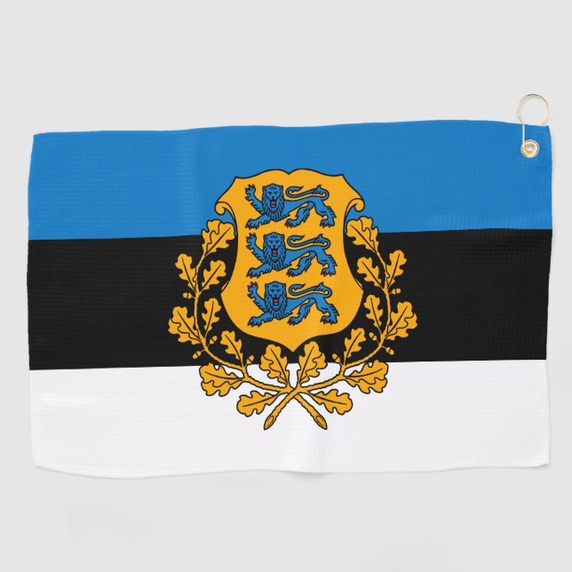 Serviette De Golf Estonie (Horizontal)