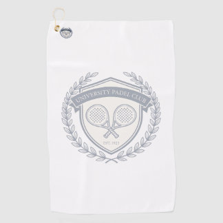 Serviette De Golf Étiquette de sac personnalisée pour le club de ten