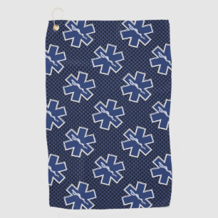 Serviette De Golf Étoile de vie EMS paramétrique sur décor de car