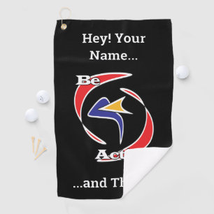 Serviette De Golf Être actif et prospérer