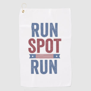 Serviette De Golf Exécuter l'élection présidentielle Trump 2024