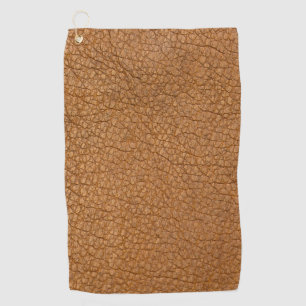 Serviette De Golf faux look en cuir