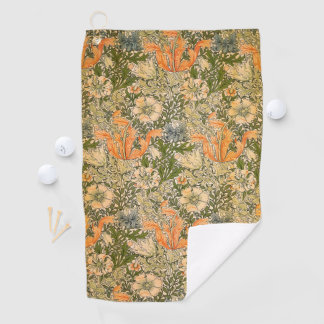 Serviette De Golf Festival de fleurs de William Morris Spring Compto