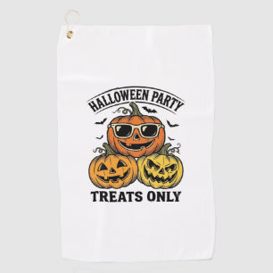 Serviette De Golf Fête de citrouille d'Halloween Vintage Jack O Lant