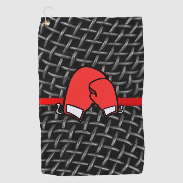 Serviette de golf fête des pères (Devant)
