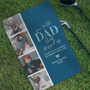 Serviette De Golf Fête des pères Stepdad Photo