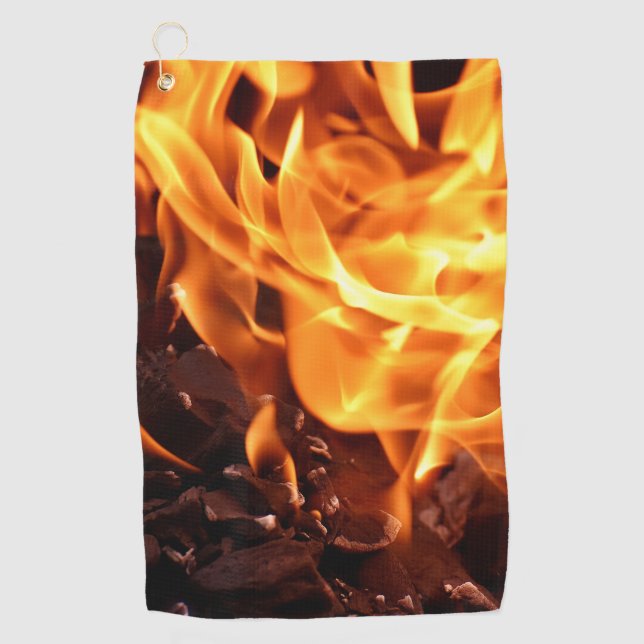 Serviette De Golf Feu (Devant)