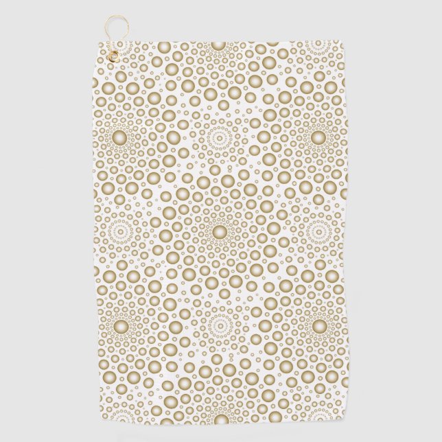 Serviette De Golf Feux (Devant)