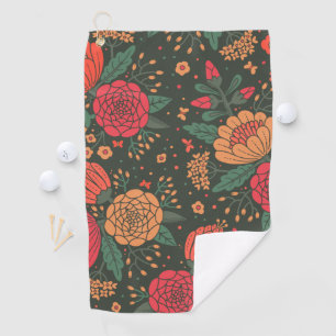 Serviette De Golf fleur