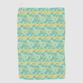 Serviette De Golf Fleurs de bataille australienne