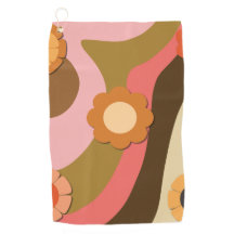 Fleurs hippie rétro
