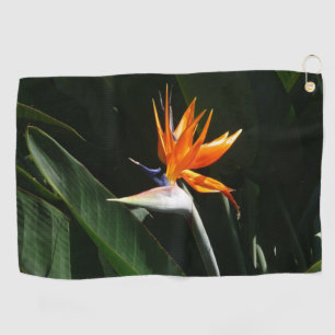 Serviette De Golf Flower tropical orange paradise
