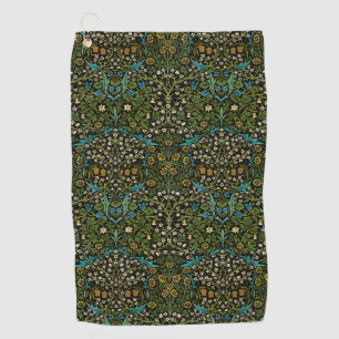 Serviette De Golf Fond Morris Black Motif Blackthorn Vintage