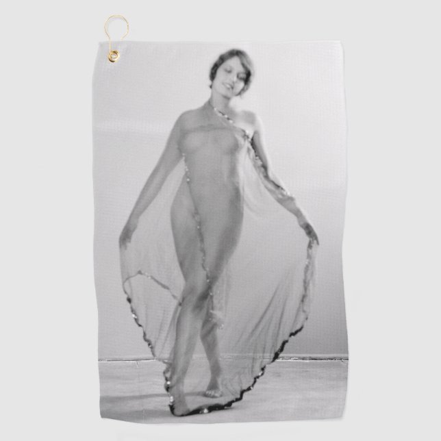 Serviette De Golf Francesca a Bella Ragazza, Belle fille italienne (Devant)