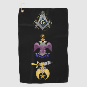 Serviette De Golf Freemason