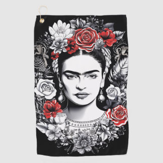 serviette de golf Frida Kahlo