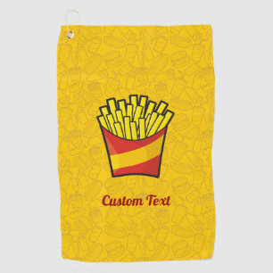 Serviette De Golf Fries françaises