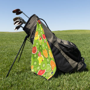 Serviette De Golf Fruits d'été 2