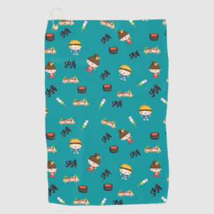Serviette De Golf Fun Sushi Motif