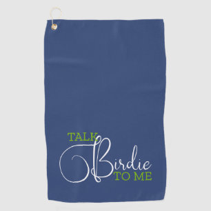 Serviette De Golf Funny Blue Green Golf Joke