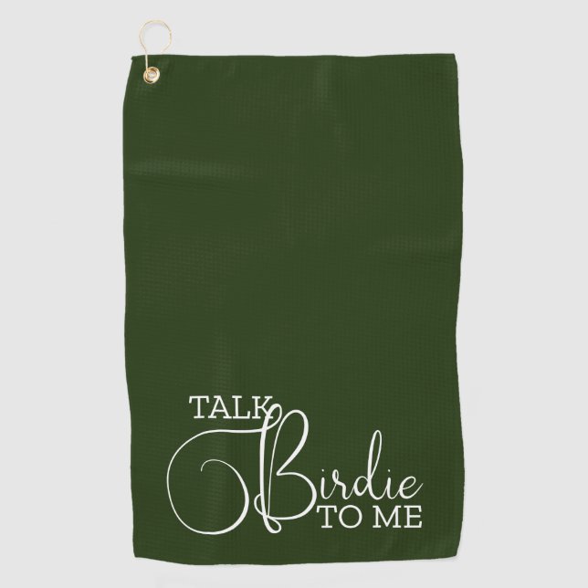 Serviette De Golf Funny Green Golf Joke (Devant)