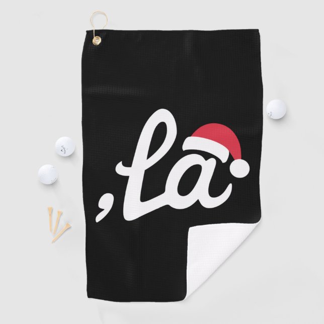Serviette De Golf Funny Kamala Harris 2024 Comma La Christmas (En situation)