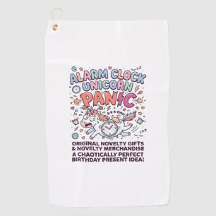 Serviette De Golf Garde du Royaume Licorne Conception Vectorielle Ad