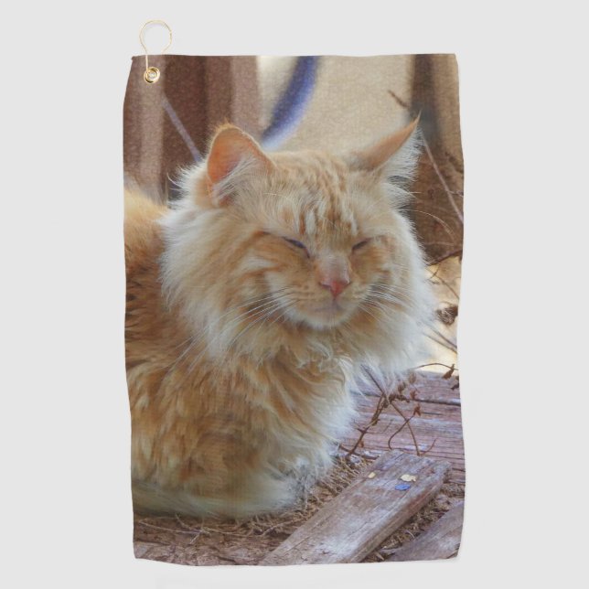 Serviette De Golf Ginger George (Devant)