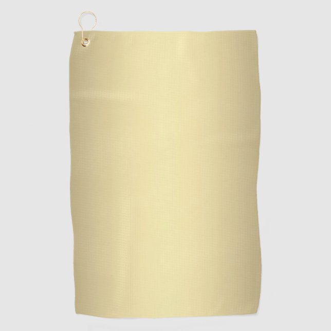 Serviette De Golf Glissement or (Devant)