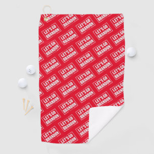 Serviette De Golf Go Brandon fjb drôle anti joe Biden