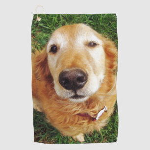 Serviette De Golf Golden Retriever