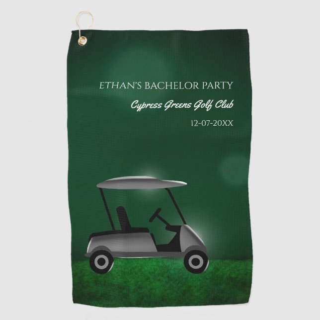Serviette De Golf Golf cart green golf golf golf club de golf (Devant)
