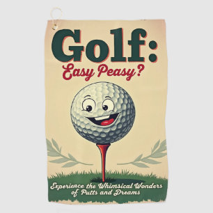 Serviette De Golf Golf : Easy Peasy ?