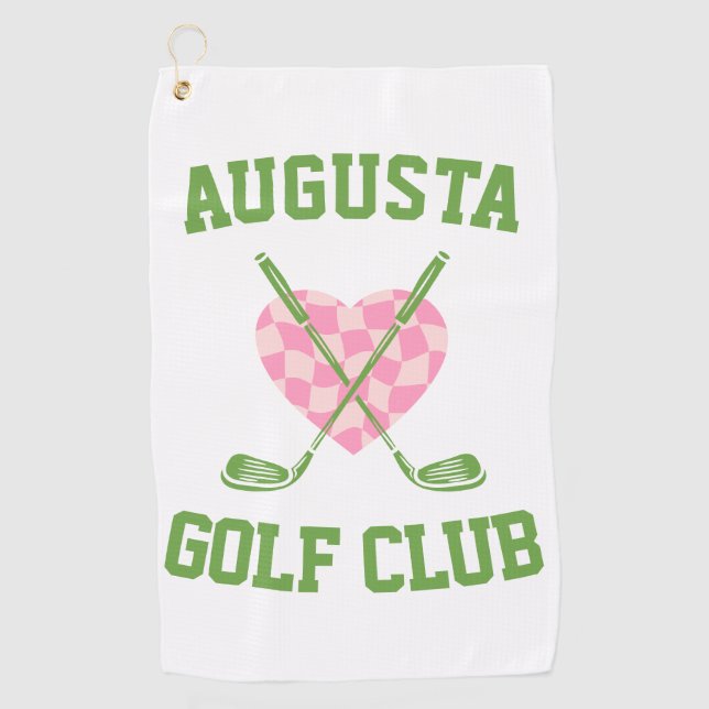 Serviette De Golf Golf tendance Social Club Golf (Devant)
