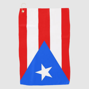 Serviette De Golf Golf Towel avec drapeau de Porto Rico, USA